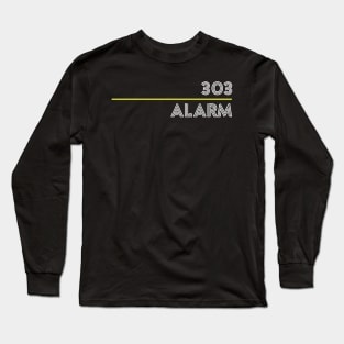 TB 303 Alarm Electronic Acid Music Long Sleeve T-Shirt